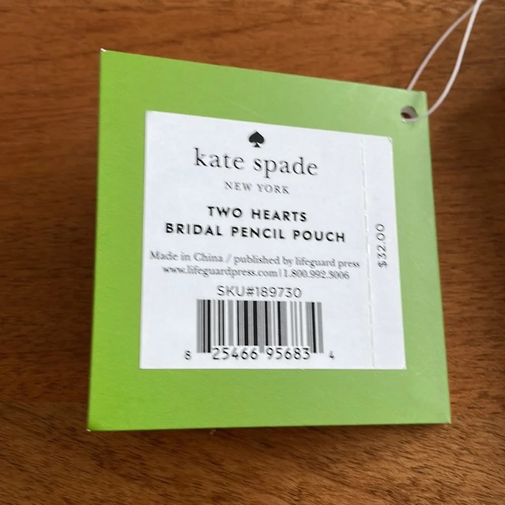 Kate Spade Bridal Pencil Pouch